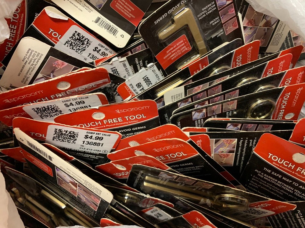 Sparoom Touch Free Brass Tool for Germ Avoidance & Physical Distancing (90 units