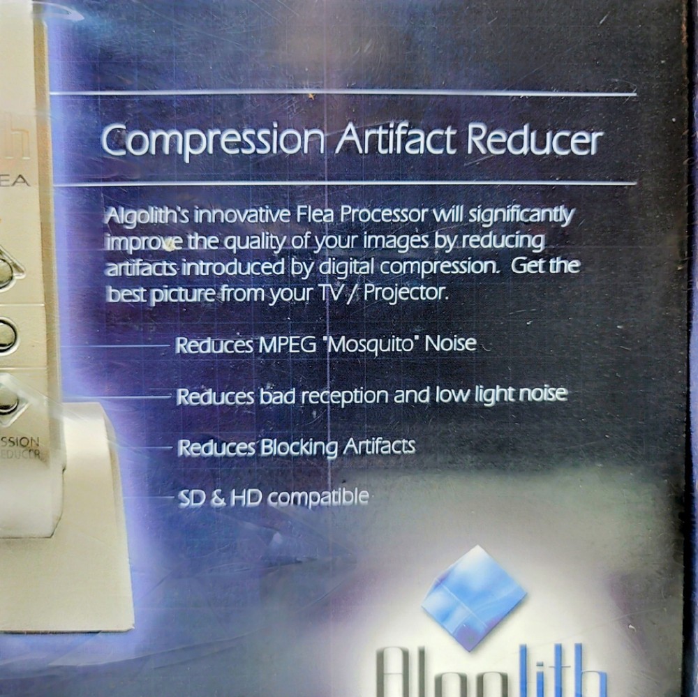 Algolith Flea Digital Video Enhancer - Compression Artifact Reducer PACKAGE WEAR