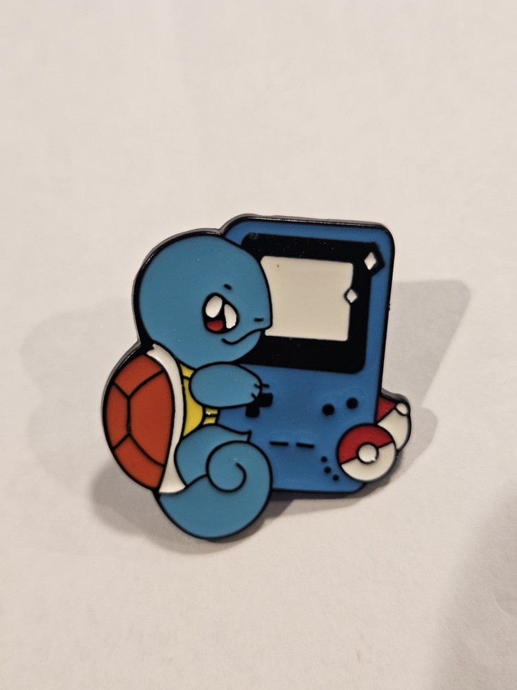 Pokemon Squirtle Gameboy Enamel Pin