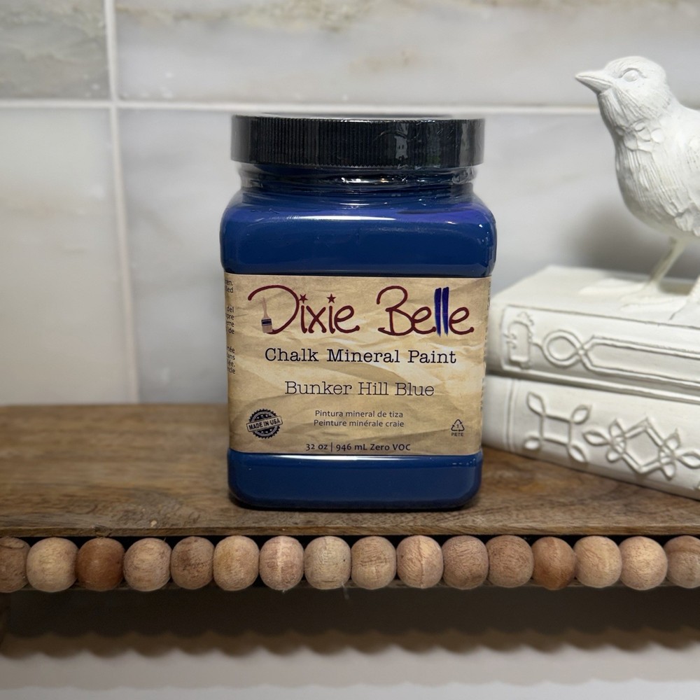 Dixie Belle chalk paint Bunker Hill Blue 32OZ