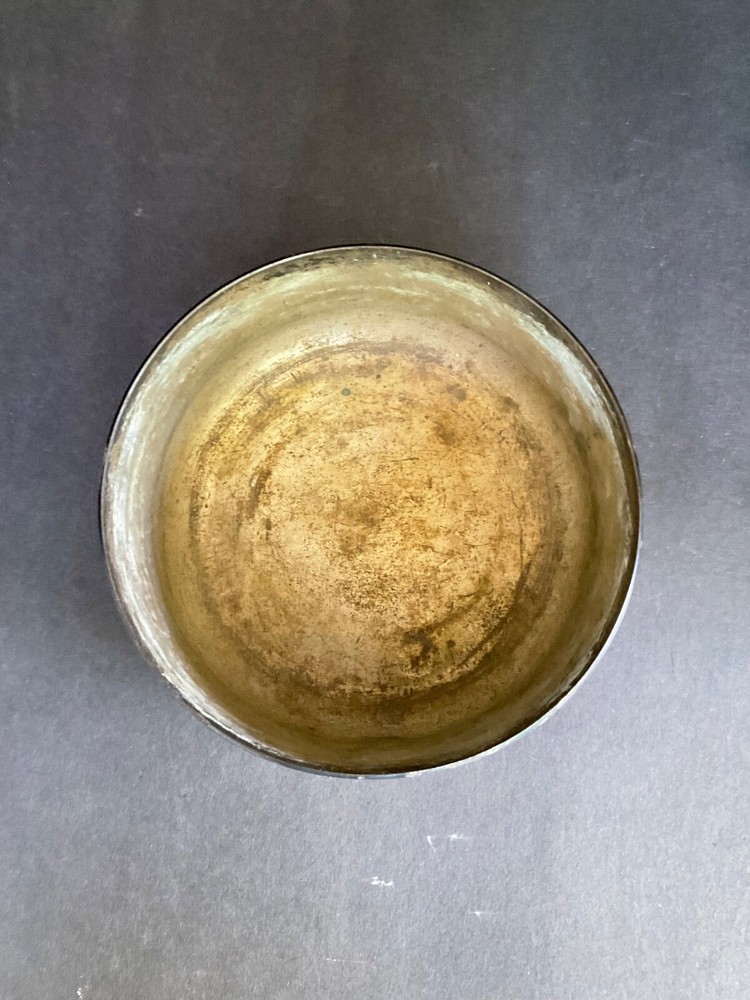 Antique Benedict Viking Silver Copper Bowl