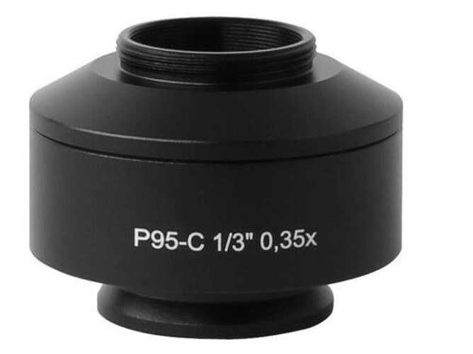 0.35X Standard Microscope Camera C Mount Adapter for Zeiss Trinocular Microscope