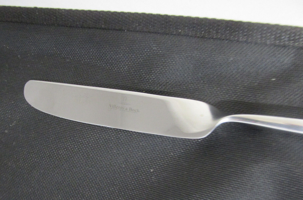 VILLEROY & BOCH PATTERN NEW WAVE STAINLESS 5 PIECE PLACE SETTING