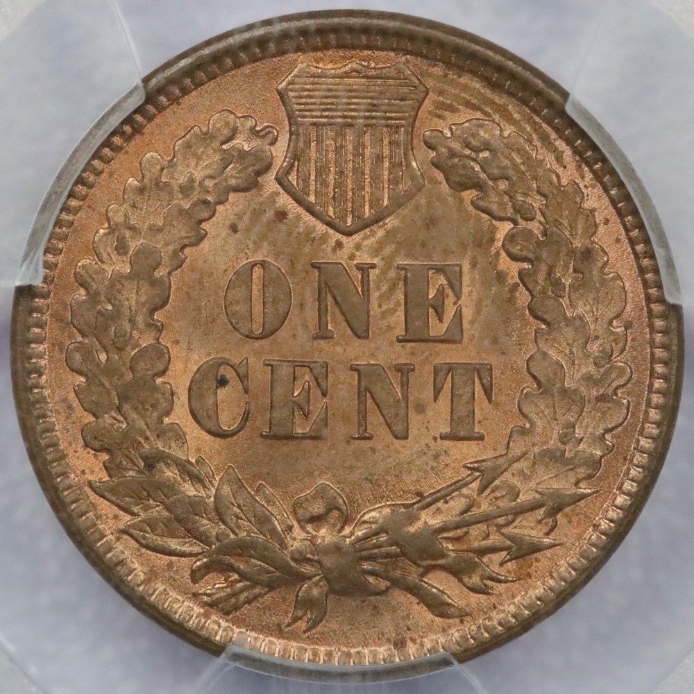 1893 1c Indian Head Cent - PCGS MS 63 RB