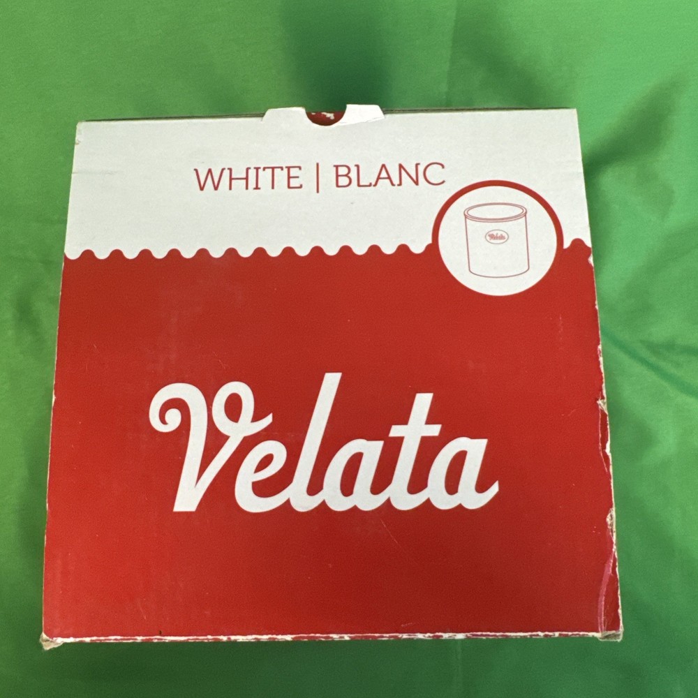 Velata White Ceramic Dip Chiller New