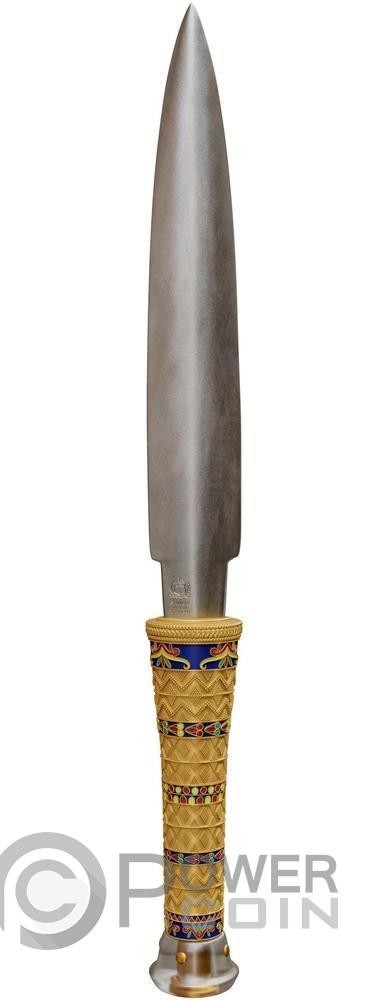 KING TUTANKHAMUN DAGGER 2 Oz Silver Coin 5 Tala Samoa 2025