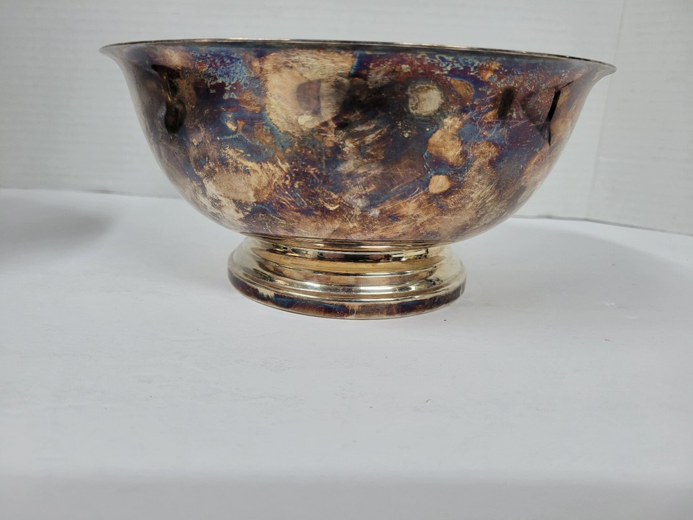 Vintage Gorham E P YC780 Silver Plated Bowl 8" Diameter