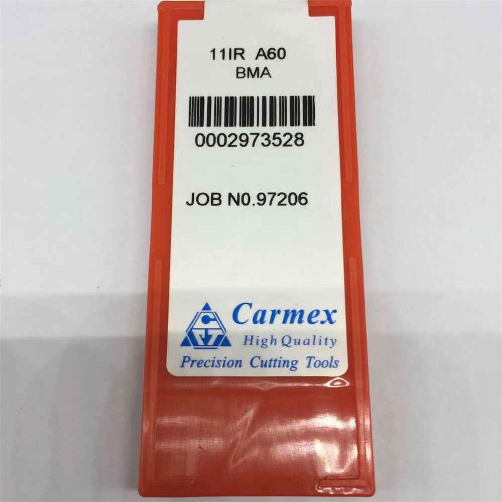 10pcs Carmex 11IR A60 BMA High quality Threaded blade Carbide Inserts
