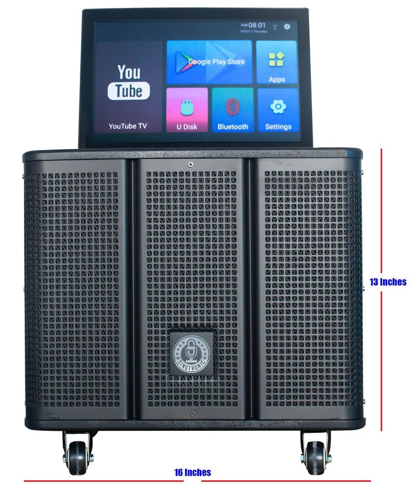 1000W Power Portable Karaoke System Bluetooth & Touch Screen