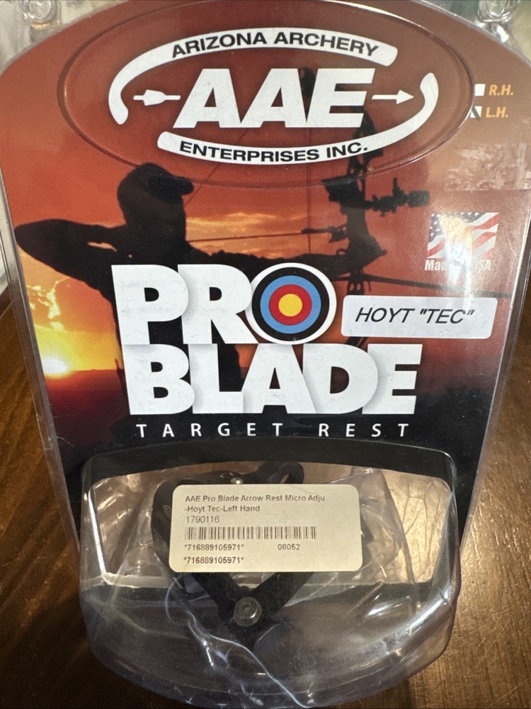 AAE Pro Blade Target Rest Left Hand