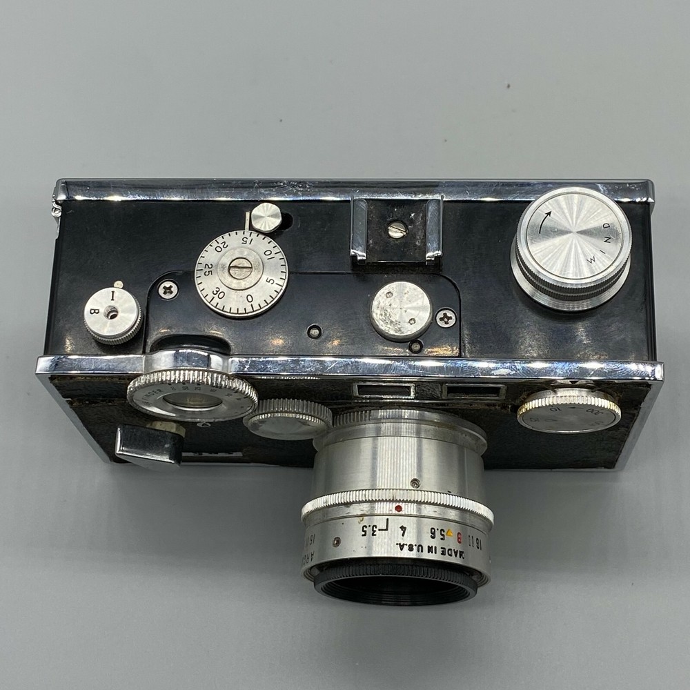 Argus C3 Brick 35mm Rangefinder Camera w/ Cintar Lens