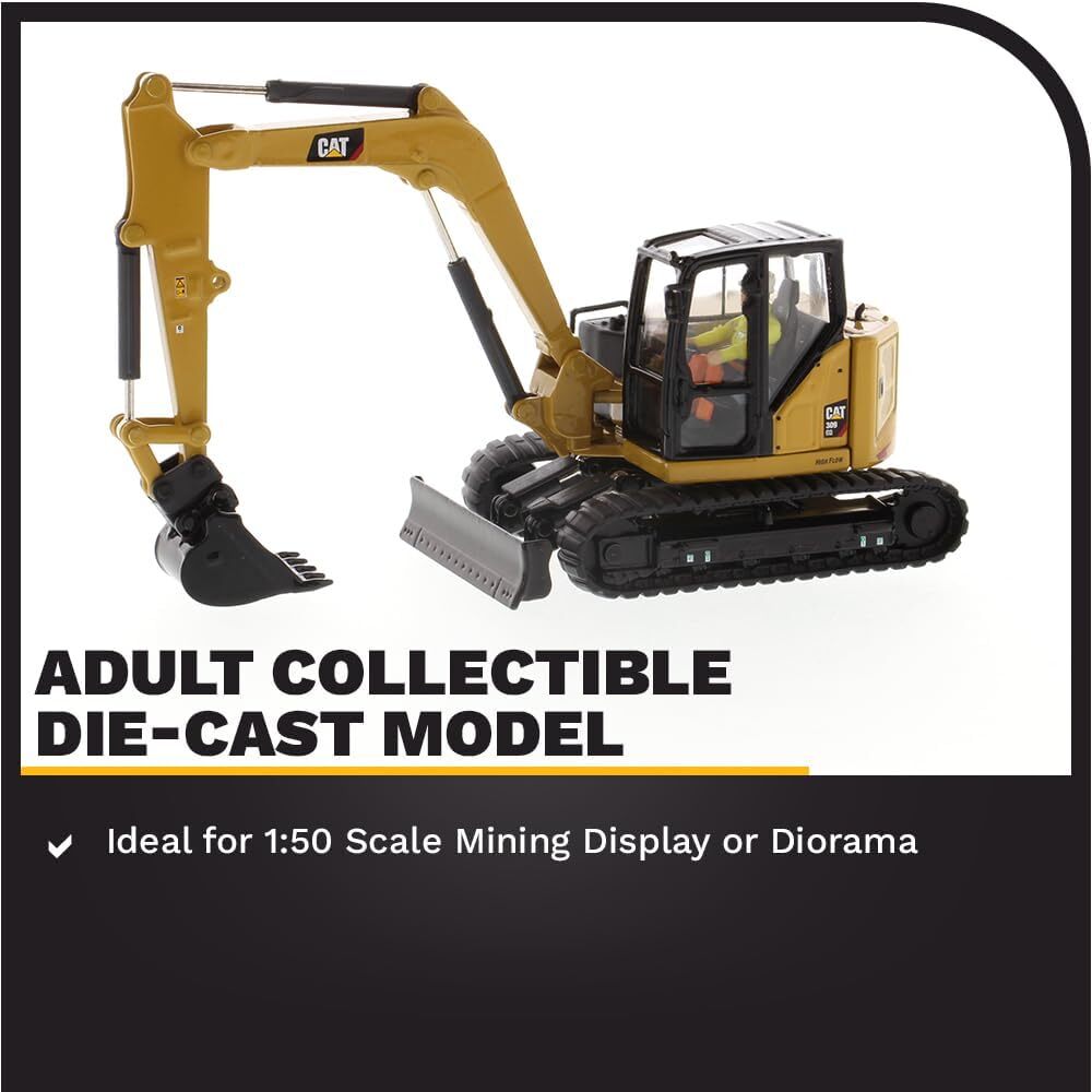 Diecast Masters 1:50 Caterpillar 309 CR Mini Hydraulic Excavator