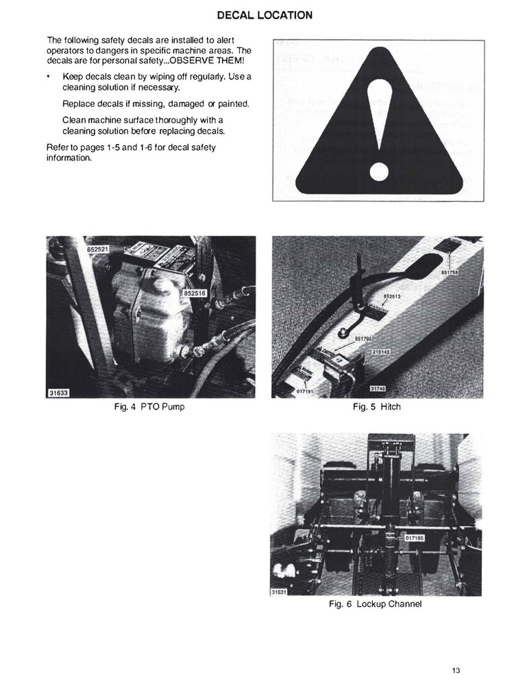 White 6100 Pull Type Planter Operators Service Instruction Manual Printed