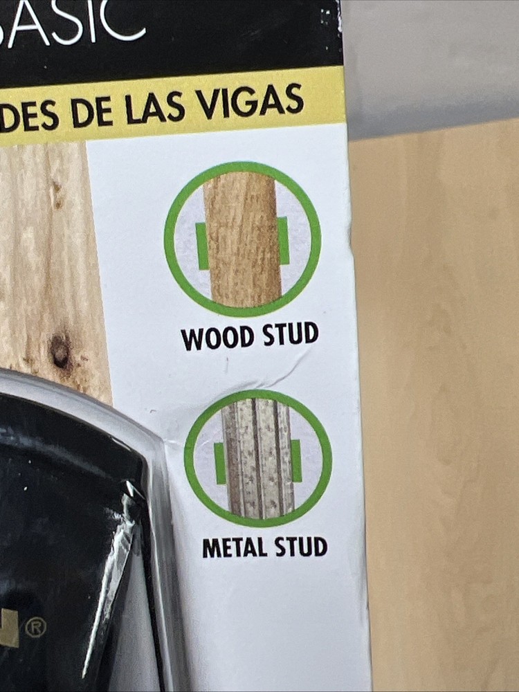 Zircon StudSensor Basic SL Stud Finder Wood & Metal Studs 3/4" Deep Scan