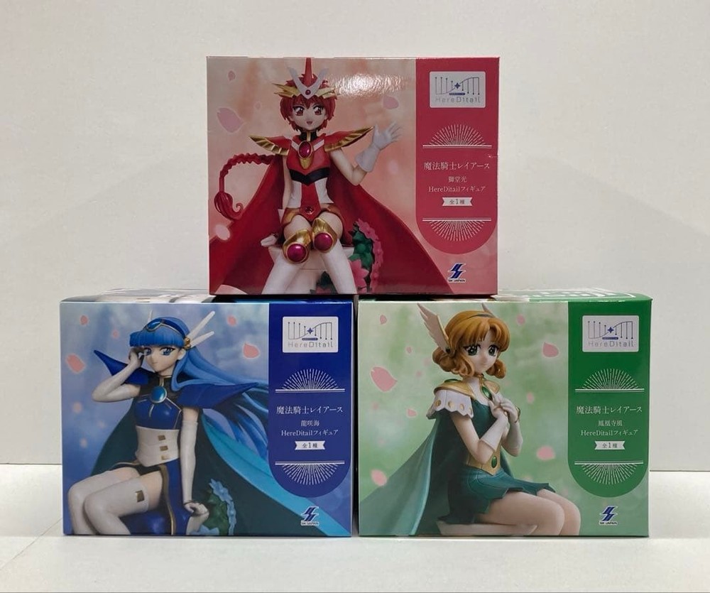 Magic Knight Rayearth HereDitail Figure Complete set