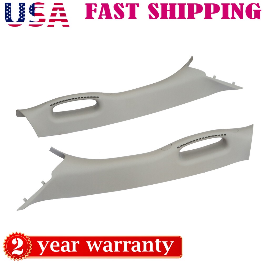 For 02-10 Dodge Ram Pair Set Pull Grab Handle A Pillar Windshield Post Trim