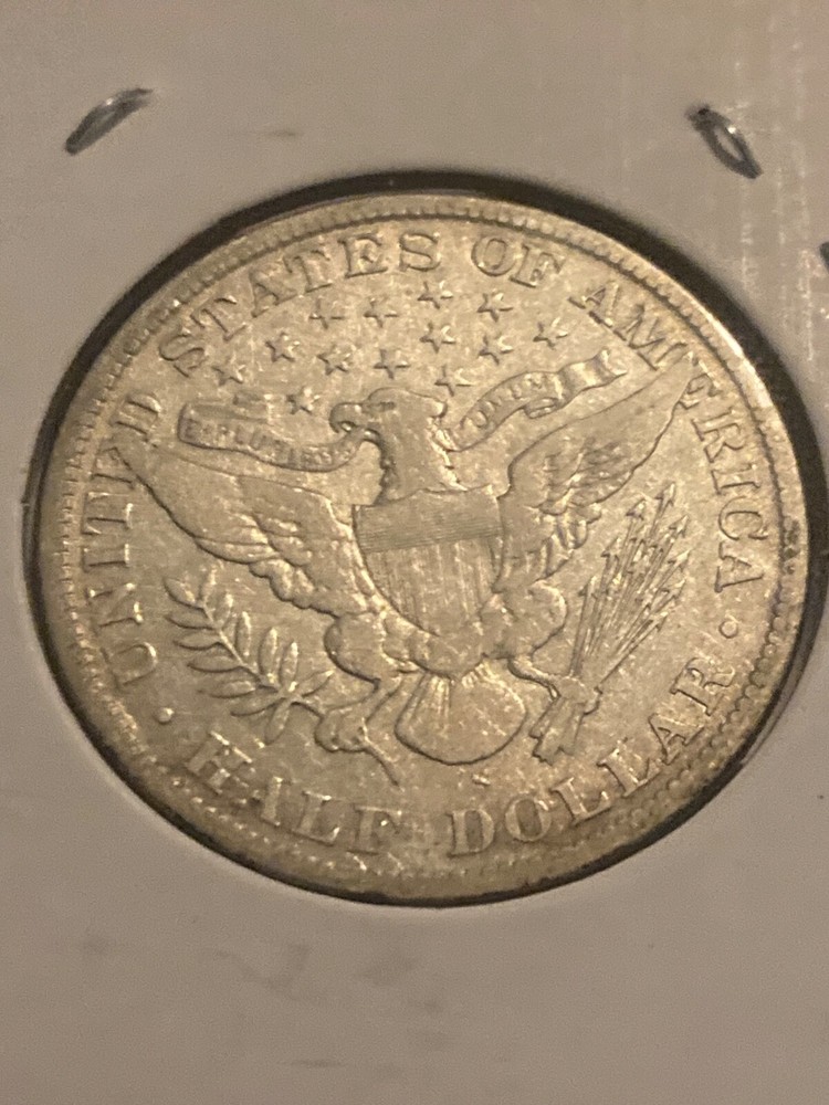 1905-S Barber Half Dollar 90% Silver