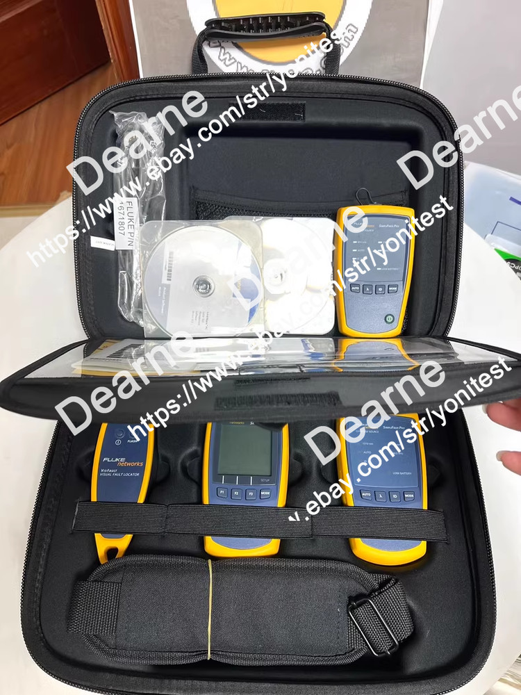 Fluke SimpliFiber Pro Optical Power Meter Pro1310/1550Source/ Pro850/1300Source