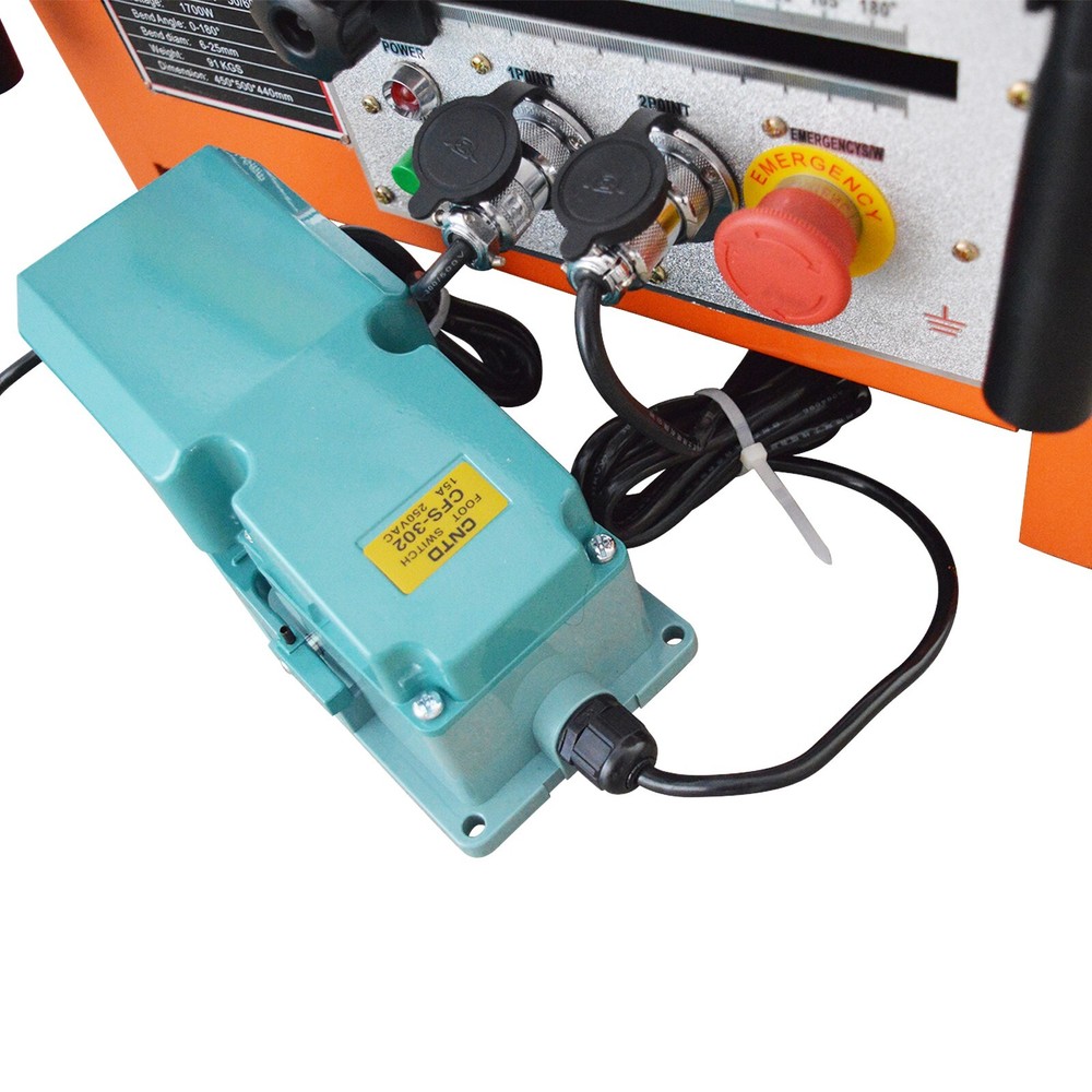 Construction Site Pipe Bender Small Automatic180° Steel Bar Pipe Bending Machine