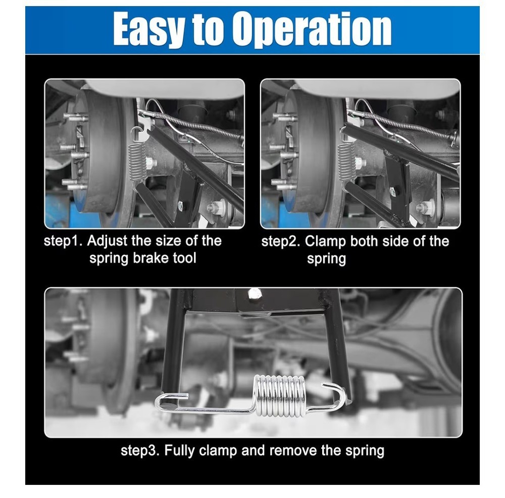 Truck Brake Spring Tool Heavy Spring Install Removal, Slack Adjuster Tool