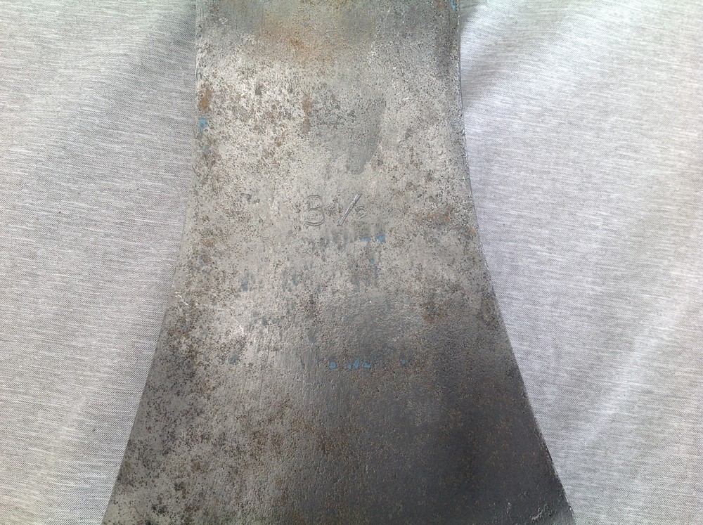 Vintage 3 1/2 Double Bit Axe Head
