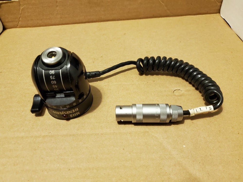 Renishaw MH8 Probe Head w/ Connector Cable