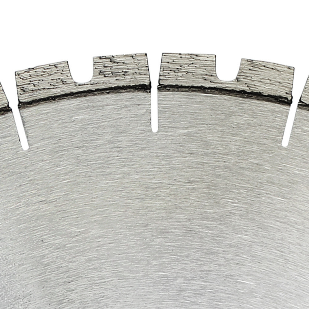14" Alternating Turbo Notch Segmented Masonry Blade Agressive Entry & Perfomance