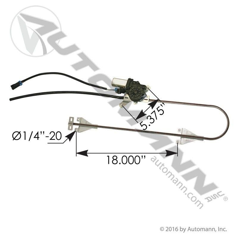 For KENWORTH T2000 WINDOW REGULATOR Left ,  CO