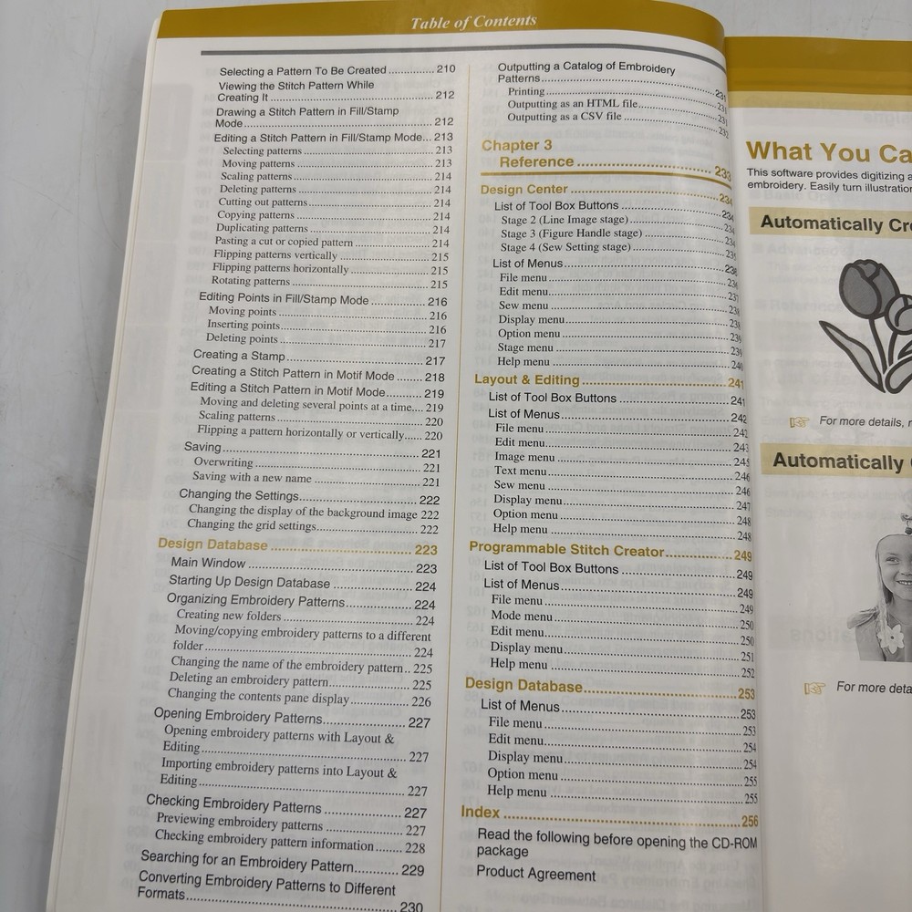Baby Lock Instruction Manual for Palette Embroidery Software Version 6.0