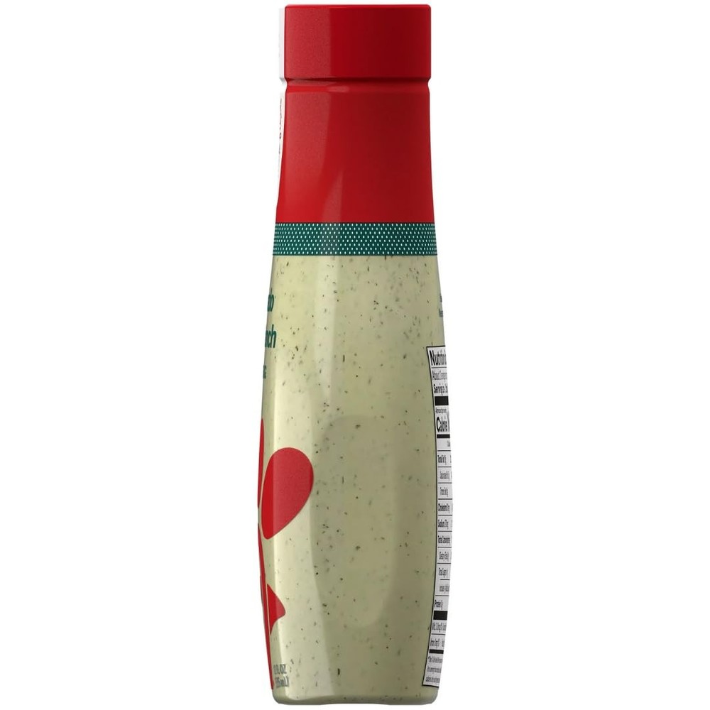 Chick-fil-A Avocado Lime Ranch Salad Dressing, 12 oz (2-pack) Bundle with Pla...