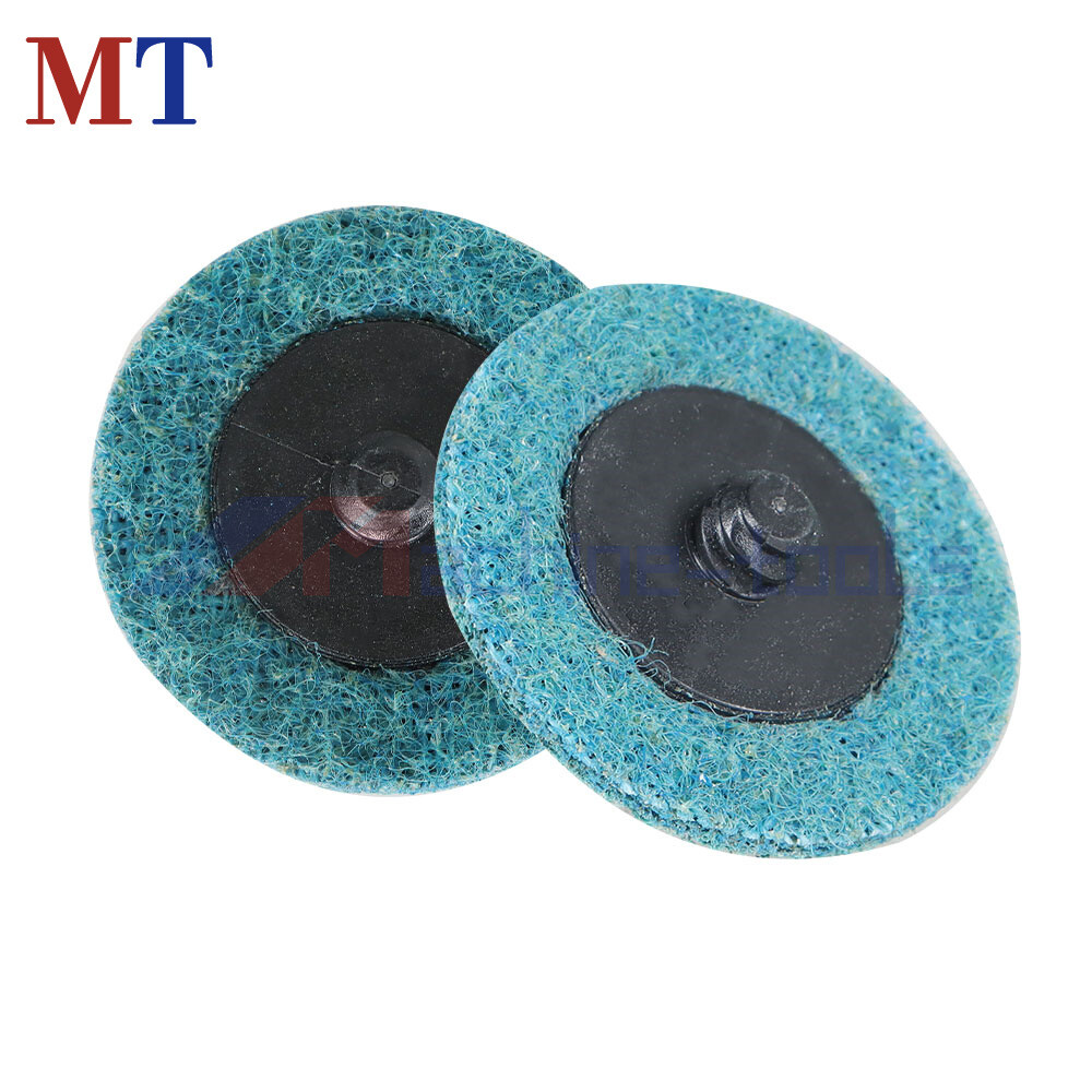 50 Pack 2" Fine Surface Conditioning Discs Roll Lock Die Grinder Sanding Pads