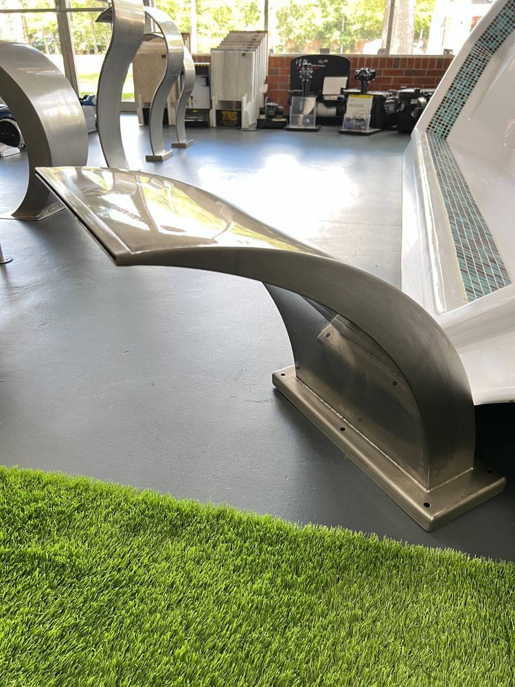 WATERFALL WAVE MEDIUM STAINLESS STEEL