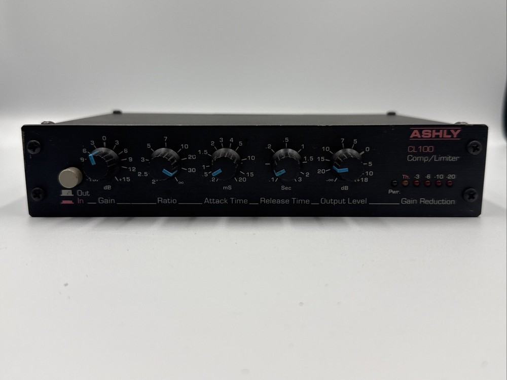Ashly CL100, Compressor Limiter