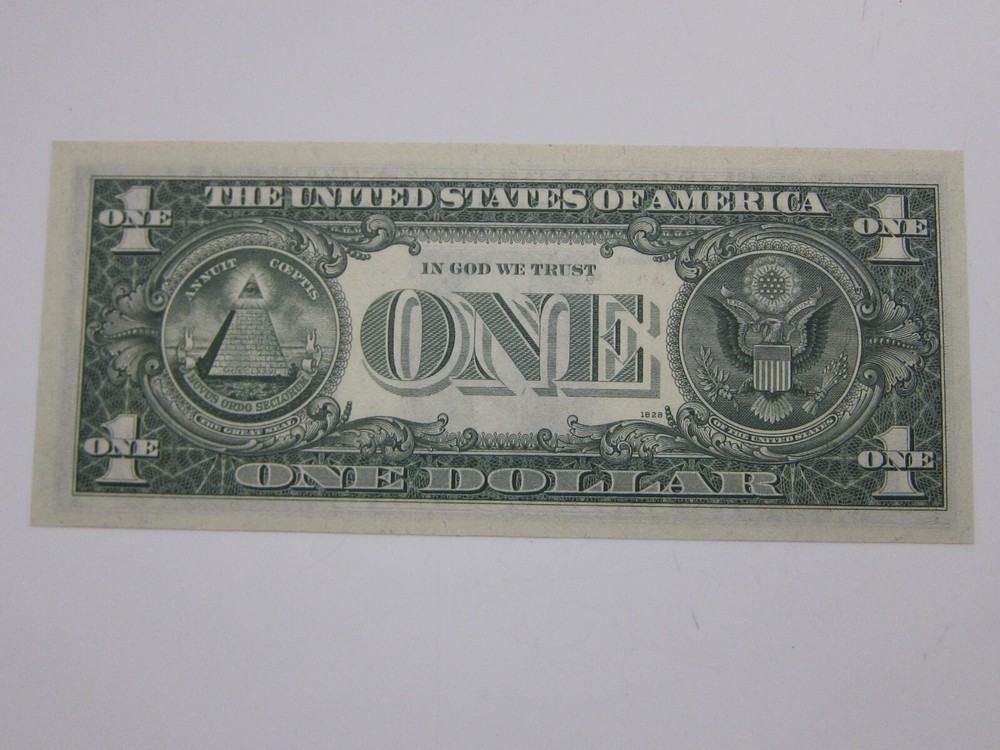 1974 $1 Error Note Insufficient Ink 3rd Printing