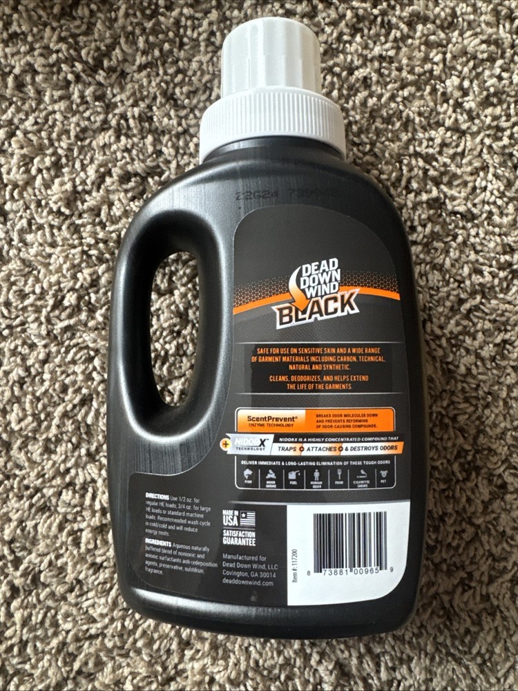 Dead Down Wind Black Laundry Detergent 20 Oz