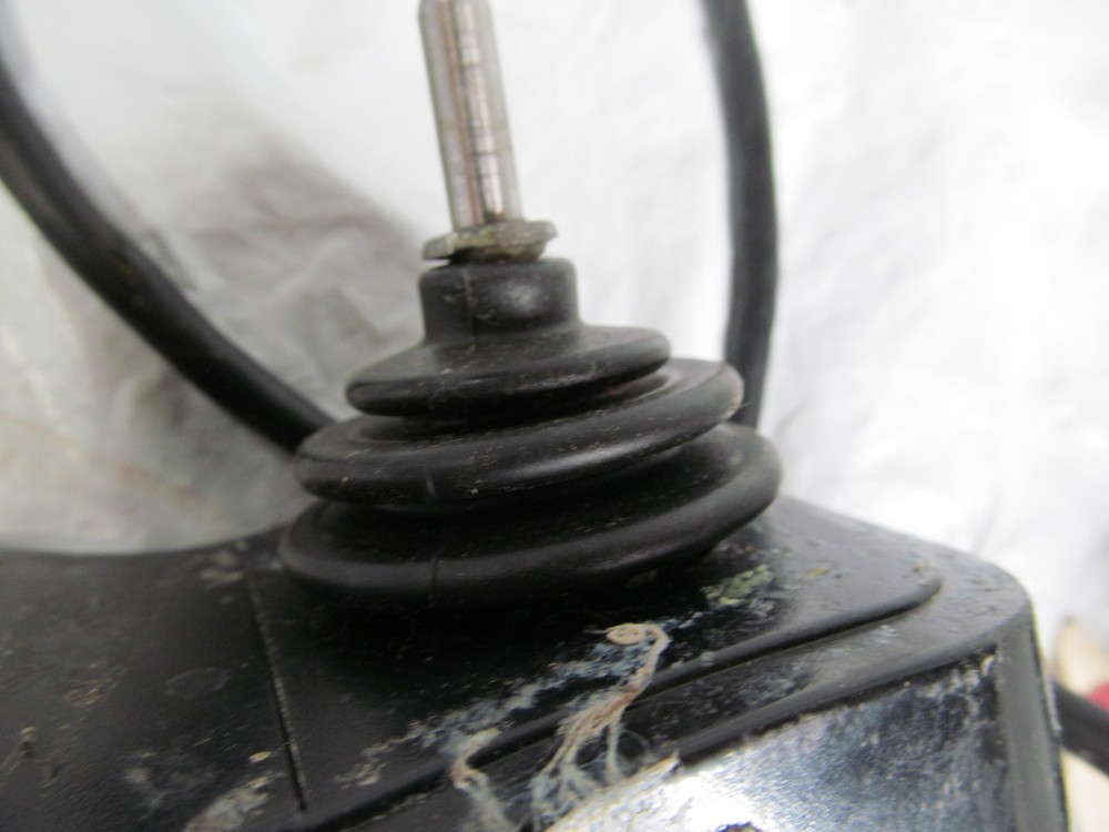 Joystick from Quantum Q6 Edge Wheelchair