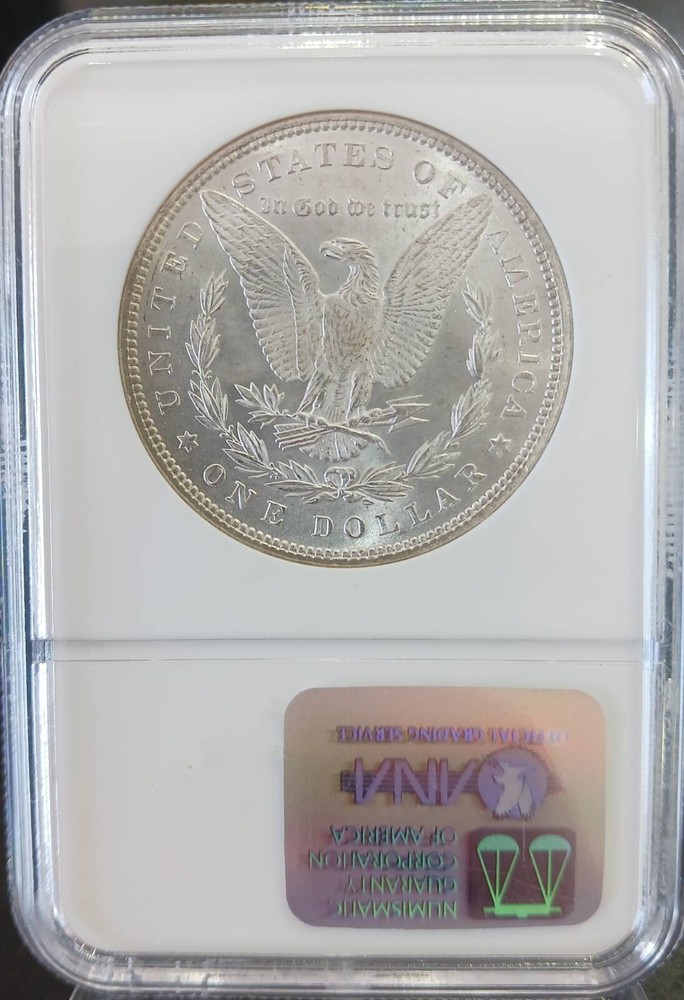 1884 Morgan Silver Dollar NGC MS-64