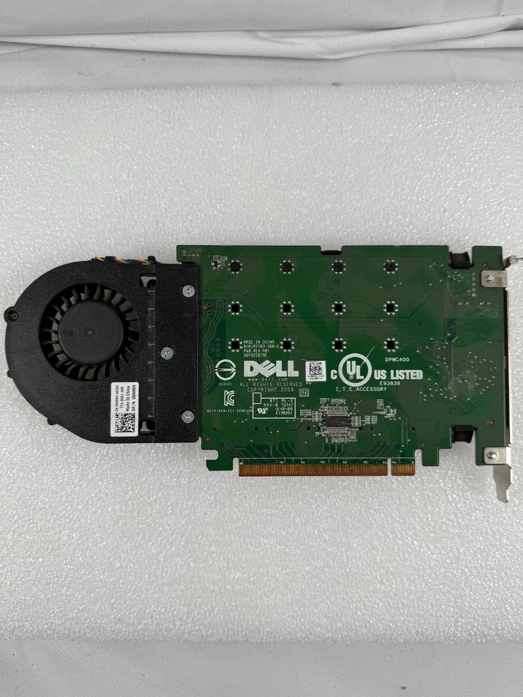 Dell DPWC400 Quad M.2 PCIe Solid State Drive Adapter Card 080G5N