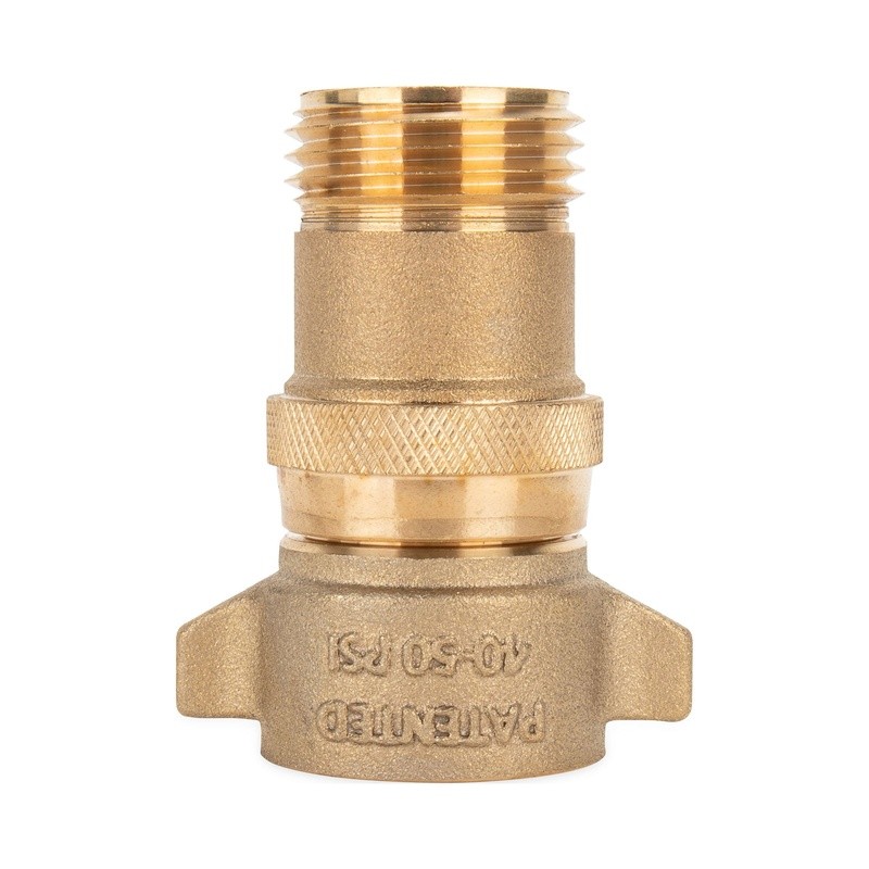 2 Pack RV Water Pressure Regulator 40-50 PSI Brass Hose Fittings Safe Appliances