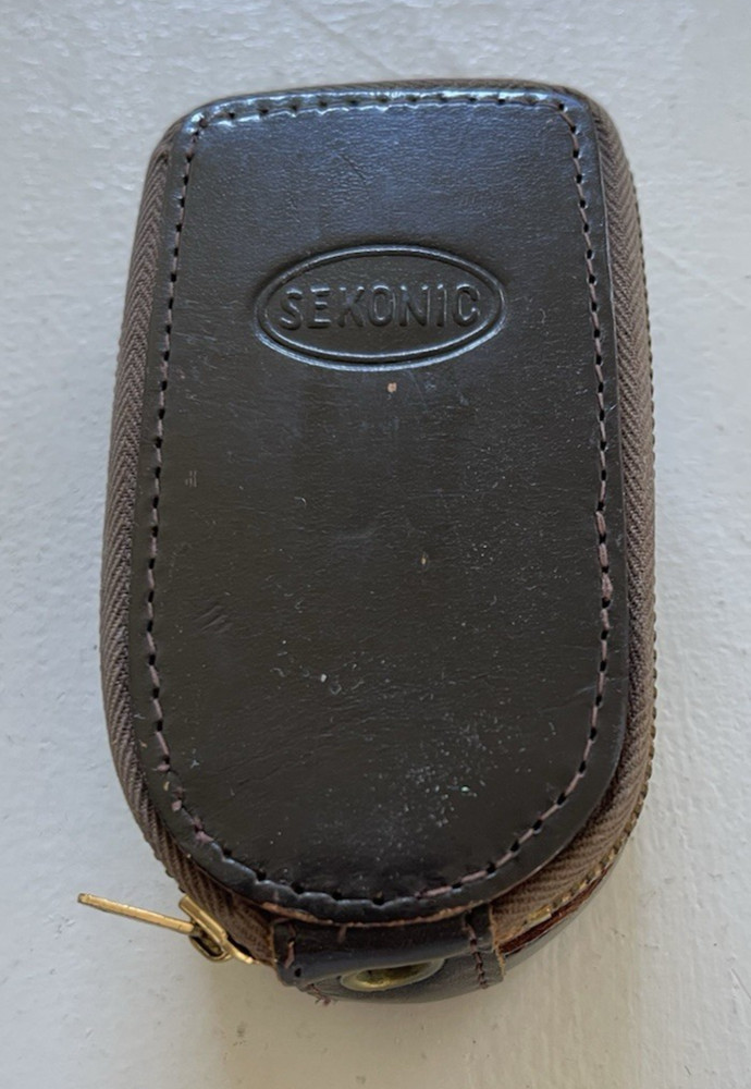 Vintage Sekonic Auto-Leader Model 38 Handheld Reflected Light Meter + Case