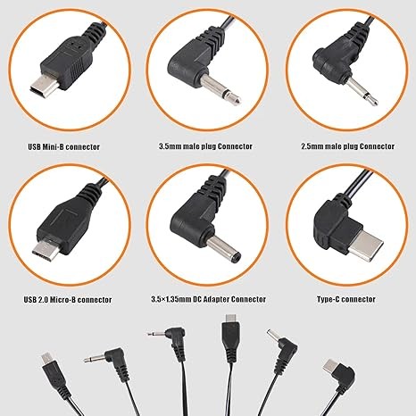 External Power Supply Box 6V with Multi Jack Outputs