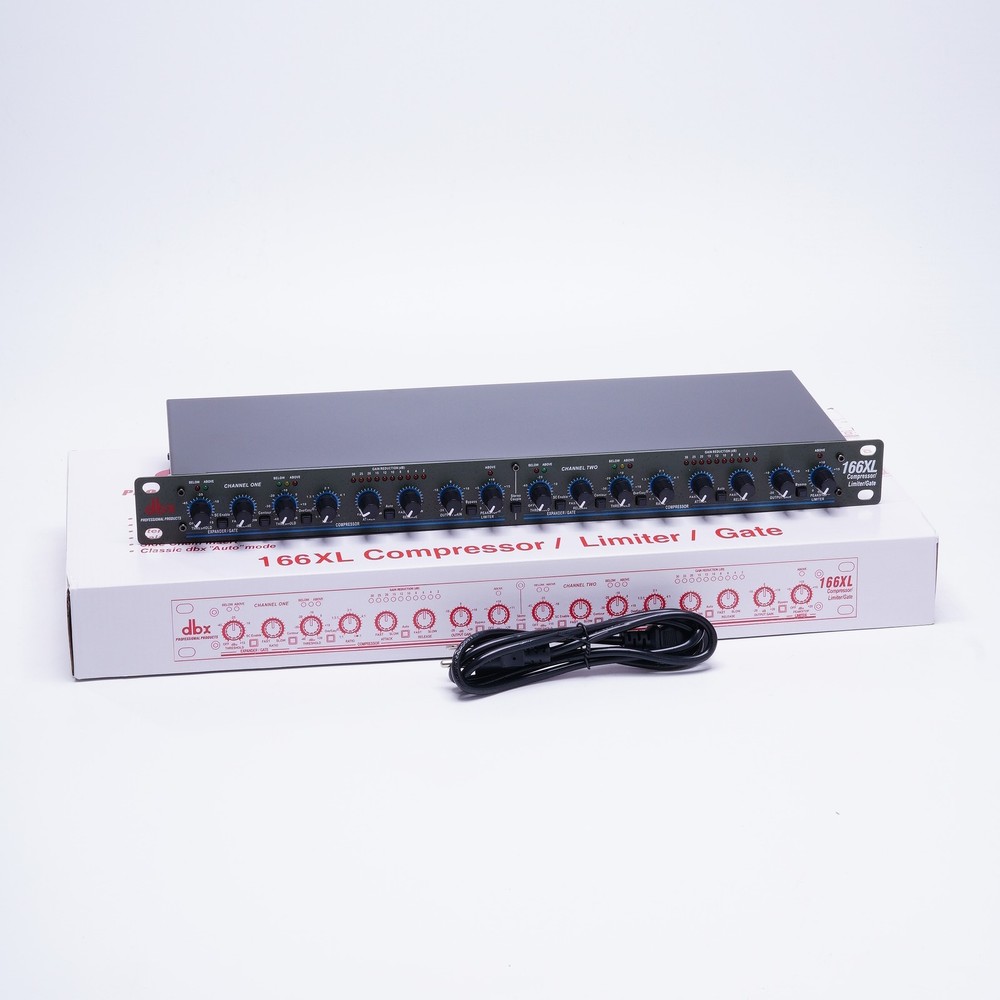 New US DBX 166XL Compressor Limiter/Gate Effects DSP Processor