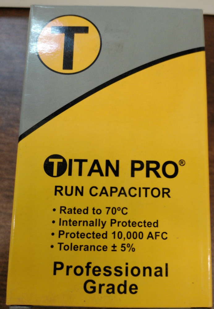 Titan Pro Motor Run Capacitor TRCFD455 Professional Grade