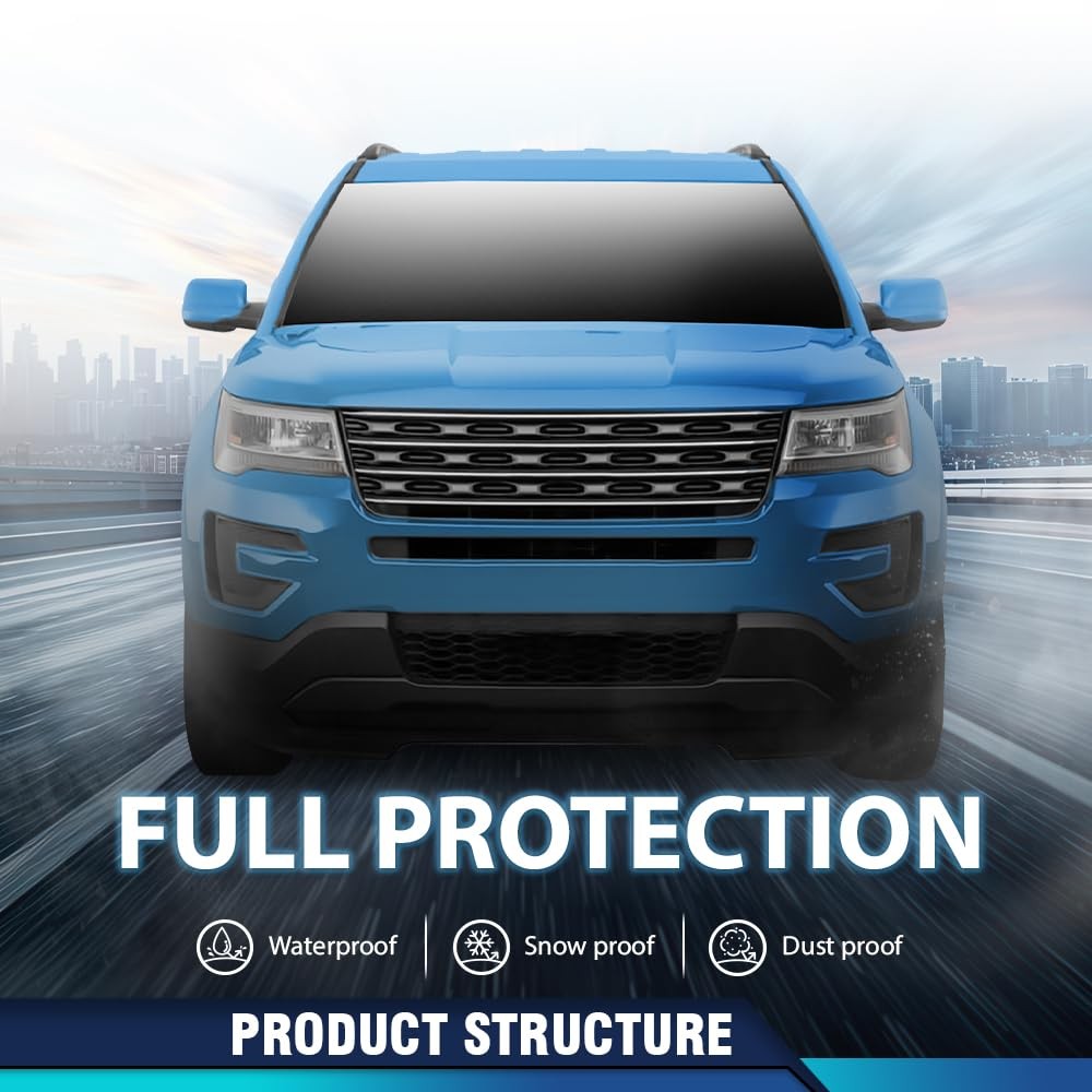 Front Bumper Impact Absorber for Explorer 2018 2019 Black