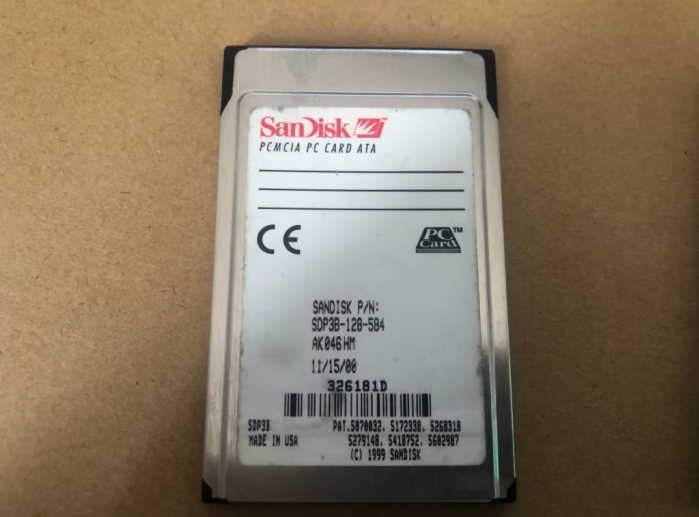 SanDisk PC Card 128MB PC CARD