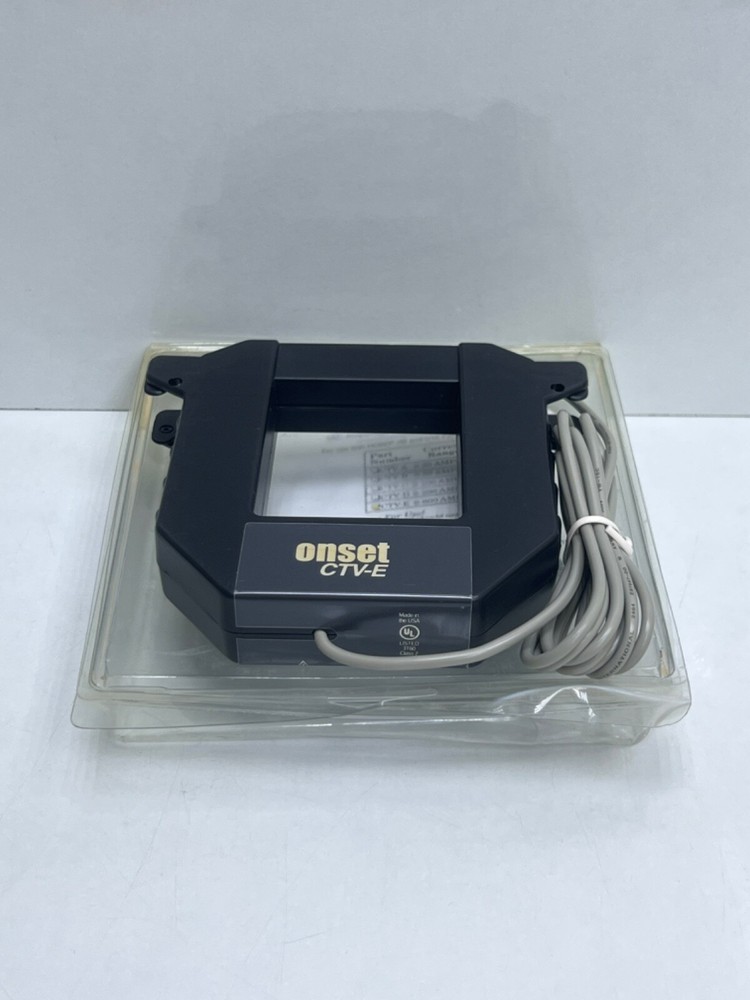 ONSET CTV-E 0-600 AMPS AC SPLIT-CORE AC CURRENT TRANSFORMER