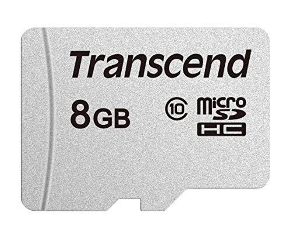 Transcend 8GB microSD SDHC Class 10 Memory Card