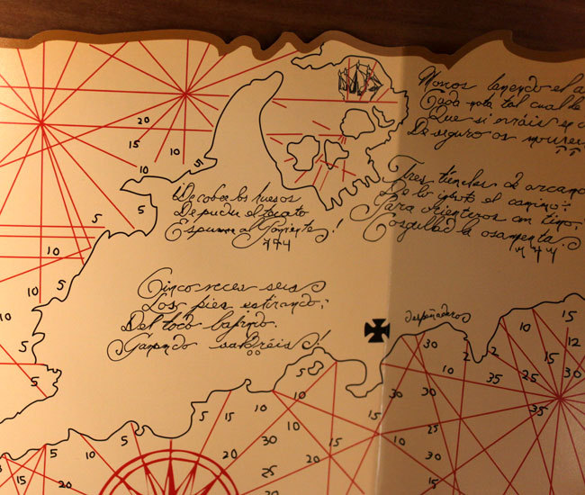 Goonies Map Prop Replica