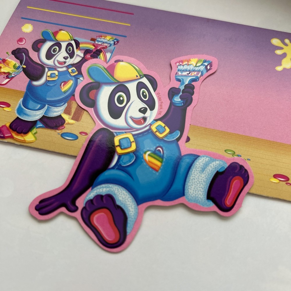 Lisa Frank Cutout Matching Postalette
