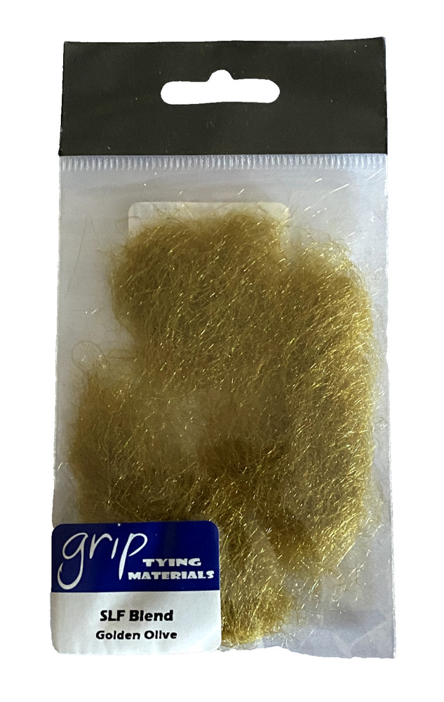 Grip SLF Blend Dubbing - Golden Olive 1gram